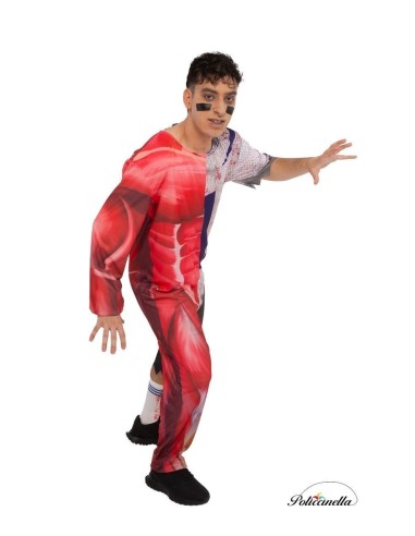 Fantasia de jogador zumbi nova