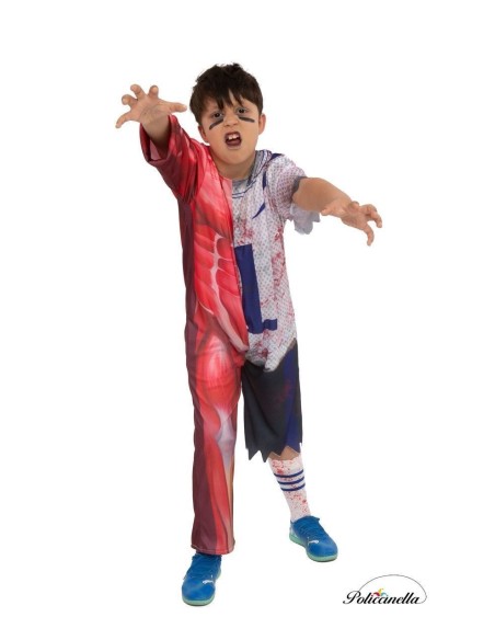 Kostüm Zombie-Player 8/10 neue Jahre - Hohe Qualität, ideal für Karneval, Themenfeierlichkeiten und besondere Veranstaltungen