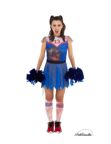 Kostüm Zombie Cheerleader M New - Hohe Qualität, ideal für Karneval, Themenfeiern und besondere Events