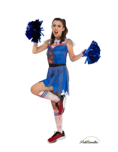 Zombie-Cheerleader-Kostüm Größe M Neu