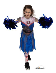 Disfraz Animadora Zombie 8/10 Años Nuevo - de alta calidad, ideal para carnaval, fiestas temáticas y eventos especiales