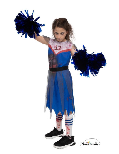 Zombie-Cheerleader-Kostüm für 8-10...