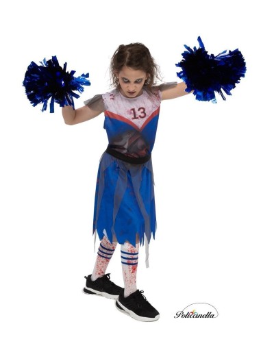 Zombie Cheerleader Costume New