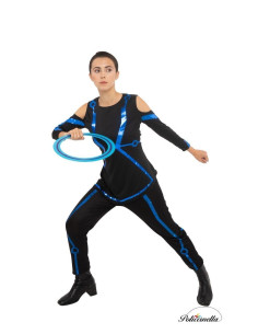Kostüm Tron Frauengröße M Neu - Hohe Qualität, ideal für Karneval, Themenfeierlichkeiten und besondere Veranstaltungen