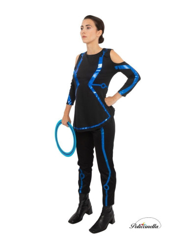 Tron-Kostüm für Frauen, Größe M, neu.