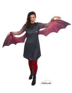 Costume Murcielaga Size M New - High Quality, Ideal for Carnival, Theme Festivities and Special Events