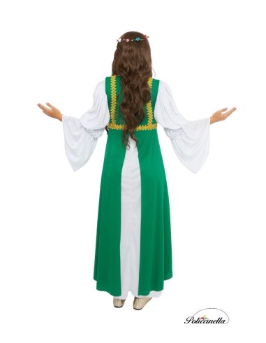 Déguisement Femme Médiévale Vert Nouveau