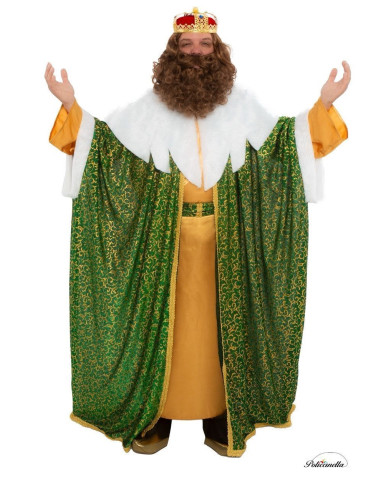 Déguisement King Gaspar Taille L Nouveau - Haute qualité, idéal pour carnaval, festivités de thème et événements spéciaux
