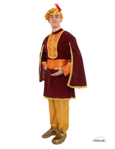 Disfraz Paje Melchor Talla L Nuevo - de alta calidad, ideal para carnaval, fiestas temáticas y eventos especiales