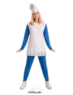 Disguise Enanita Blue Size M New - High Quality, Ideal for Carnival, Theme Festivities and Special Events