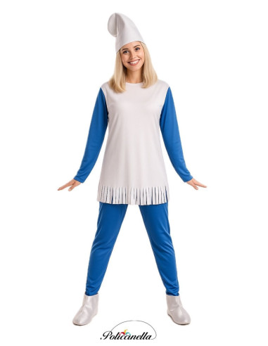 Kostüm Enanita Blue Size M Neu - Hohe Qualität, ideal für Karneval, Themenfeierlichkeiten und besondere Events