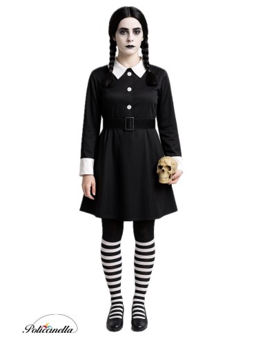 Costume Schoolgirl Sinister Size M New - High Quality, Ideal for Carnival, Theme Festivities and Special Events