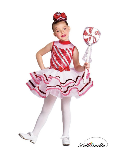 Disguise Ballerina Candy Caramel New - High Quality, Ideal for Carnival, Theme Festivities and Special Events