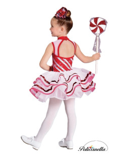 Disfraz Bailarina Candy Caramelo Nuevo - de alta calidad, ideal para carnaval, fiestas temáticas y eventos especiales 2
