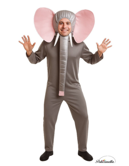 disfarce Elefante Tamanho L - Alta Qualidade, Ideal para Carnaval, Partes Temáticas e Eventos Especiais