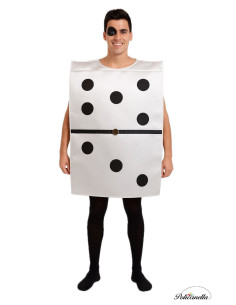 Disfraz Domino Talla L - de alta calidad, ideal para carnaval, fiestas temáticas y eventos especiales