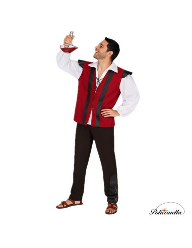 Disfraz Mesonero Talla L - de alta calidad, ideal para carnaval, fiestas temáticas y eventos especiales