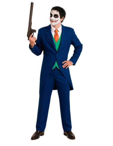 Costume evil clown size L - high quality, ideal for carnival, theme parties and special events