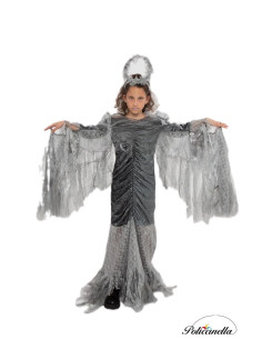 Kostüm Black Angel 8/10 Neu - Hohe Qualität, ideal für Karneval, thematische Feste und besondere Events 2