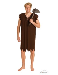 Costume Troglodyte Size L - High Quality, Ideal for Carnival, Theme Festivities and Special Events