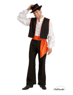 Costume Bodeguero Size L - High Quality, Ideal for Carnival, Theme Festivities and Special Events
