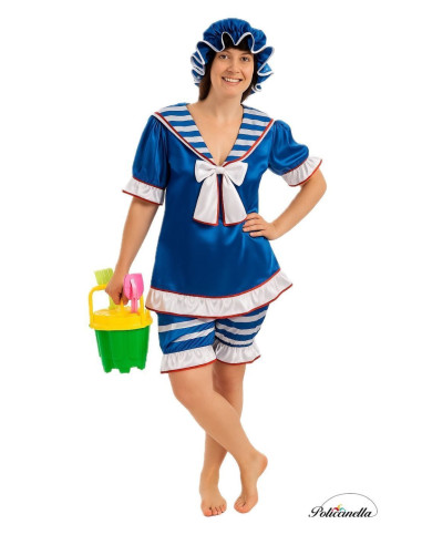 Disfraz Mujer Bañista Años 20 Tal - de alta calidad, ideal para carnaval, fiestas temáticas y eventos especiales