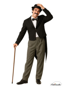 Disfraz Charlot Talla L - de alta calidad, ideal para carnaval, fiestas temáticas y eventos especiales