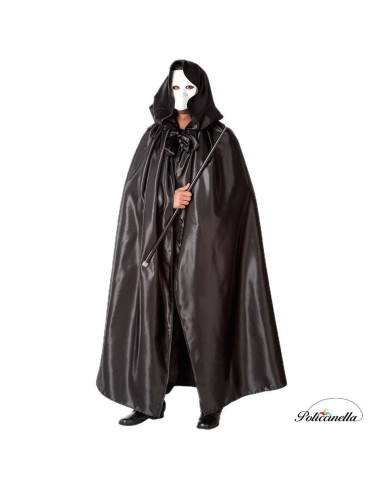Taille de la couche noire L - de haute qualité, idéale pour carnaval, festivités thématiques et événements spéciaux