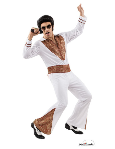 Costume King of Rock Size L - High Quality, Ideal for Carnival, Thematic Parties and Special Events