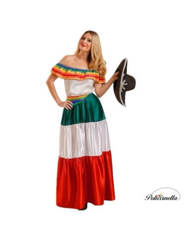 Disfraz Mejicana Talla M - de alta calidad, ideal para carnaval, fiestas temáticas y eventos especiales