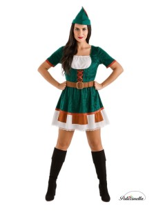 Kostüm Archera-Größe M - Hohe Qualität, ideal für Karneval, Themenfeierlichkeiten und besondere Veranstaltungen