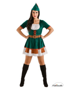 Costume Archera Size M - High Quality, Ideal for Carnival, Theme Festivities and Special Events