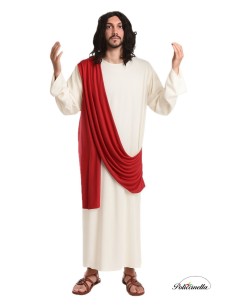 Costume Jesus Christ Size L - High Quality, Ideal for Carnival, Theme Festivities and Special Events