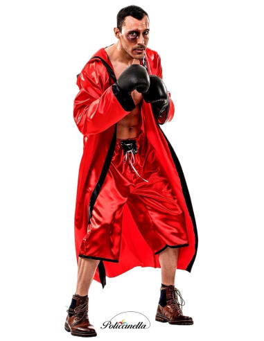 Disfraz Boxeador Rojo Talla L - de alta calidad, ideal para carnaval, fiestas temáticas y eventos especiales