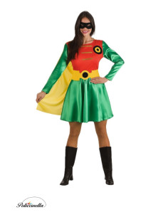 disfarce Super Robine Tamanho M - Alta Qualidade, Ideal para Carnaval, Festividades Temáticas e Eventos Especiais