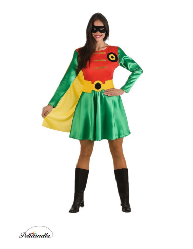 Disfraz Súper Robina Talla M - de alta calidad, ideal para carnaval, fiestas temáticas y eventos especiales