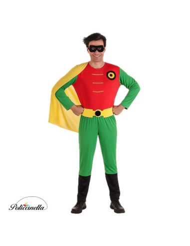 Déguisement Super Robin Taille L - de haute qualité, idéal pour carnaval, festivités thématiques et événements spéciaux