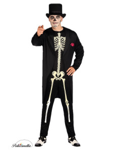 Disfraz Muerte Talla L - de alta calidad, ideal para carnaval, fiestas temáticas y eventos especiales