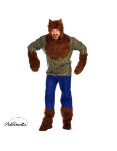 Disguise Wolf Man Size L - High Quality, Ideal for Carnival, Theme Festivities and Special Events