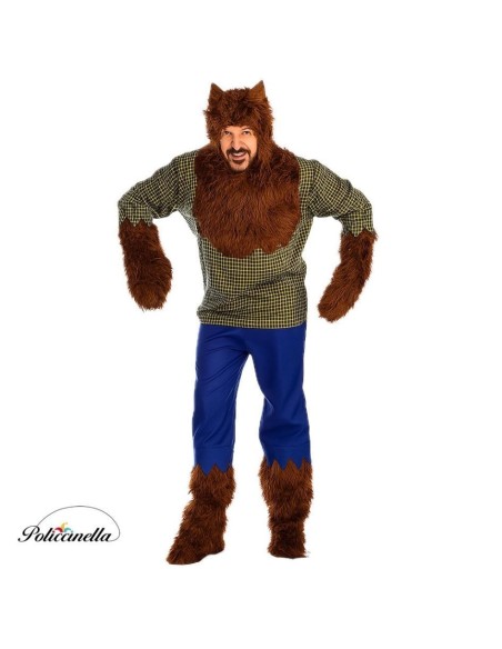 Disguise Wolf Man Size L - High Quality, Ideal for Carnival, Theme Festivities and Special Events