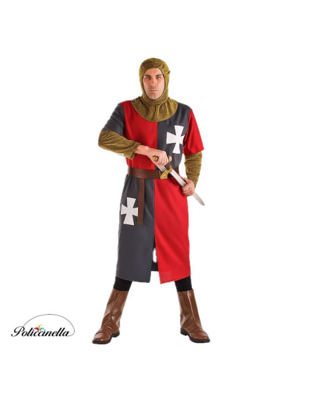 Disfraz Medieval Gris Taglia L - di alta qualità, ideale per auto, feste a tema ed eventi speciali