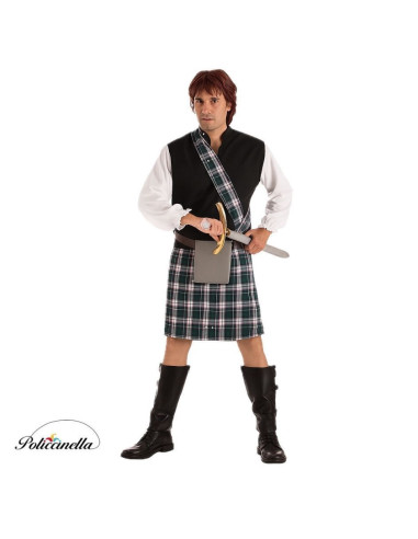 Disfraz Escoces Talla L - de alta calidad, ideal para carnaval, fiestas temáticas y eventos especiales