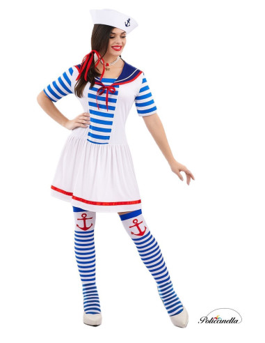 Kostüm Marinera Größe M - Hohe Qualität, ideal für Karneval, Themenfeierlichkeiten und besondere Veranstaltungen