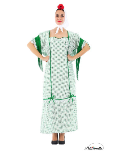 Costume Chulapa Size M - High Quality, Ideal for Carnival, Theme Festivities and Special Events
