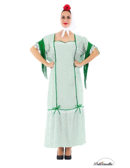 Costume Chulapa Size M - High Quality, Ideal for Carnival, Theme Festivities and Special Events