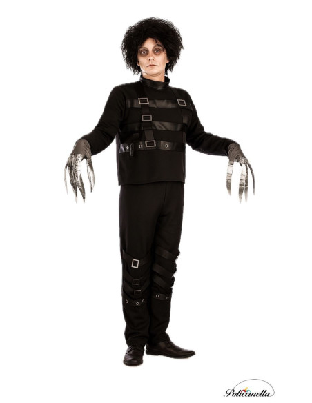 Déguisement Mains avec des ciseaux homme taille L - de haute qualité, idéal pour carnaval, festivités thématiques et événements 