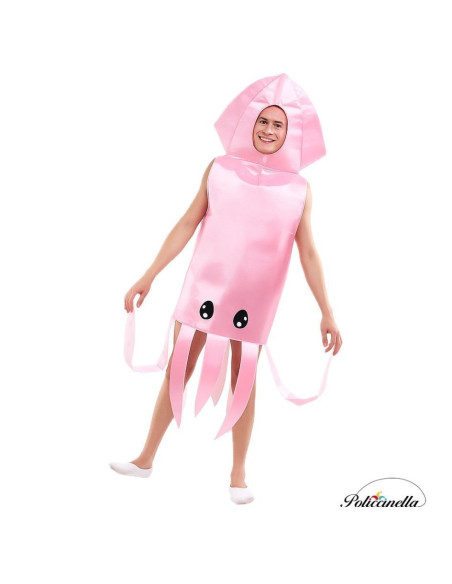 Costume squid size L - high quality, ideal for carnival, theme parties and special events