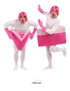 Disguise Strawberry Tart Size L - High Quality, Ideal for Carnival, Theme Festivities and Special Events