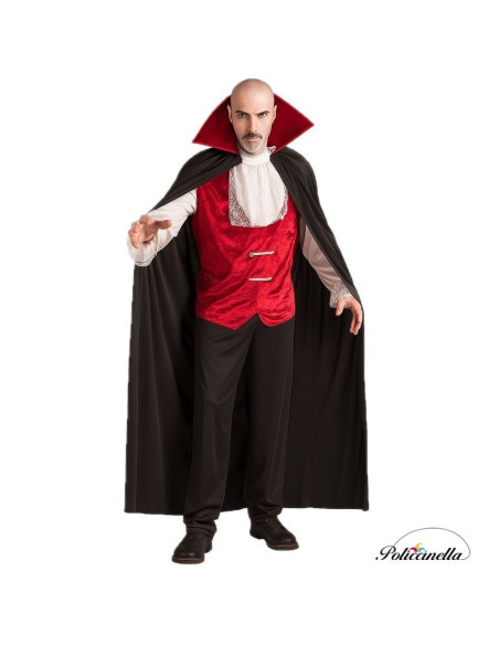 Disguise Dracula Size L - High Quality, Ideal for Carnival, Theme Festivities and Special Events