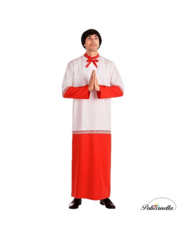 Disfraz Monaguillo Talla L - de alta calidad, ideal para carnaval, fiestas temáticas y eventos especiales